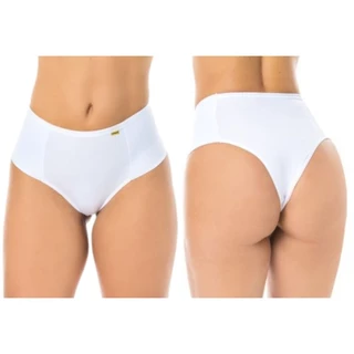 Kit 5 Calcinhas Tanga Cós Alto Adulto Revenda Atacado Cintura Alta Feminina Calsinha Reforçada Ruth