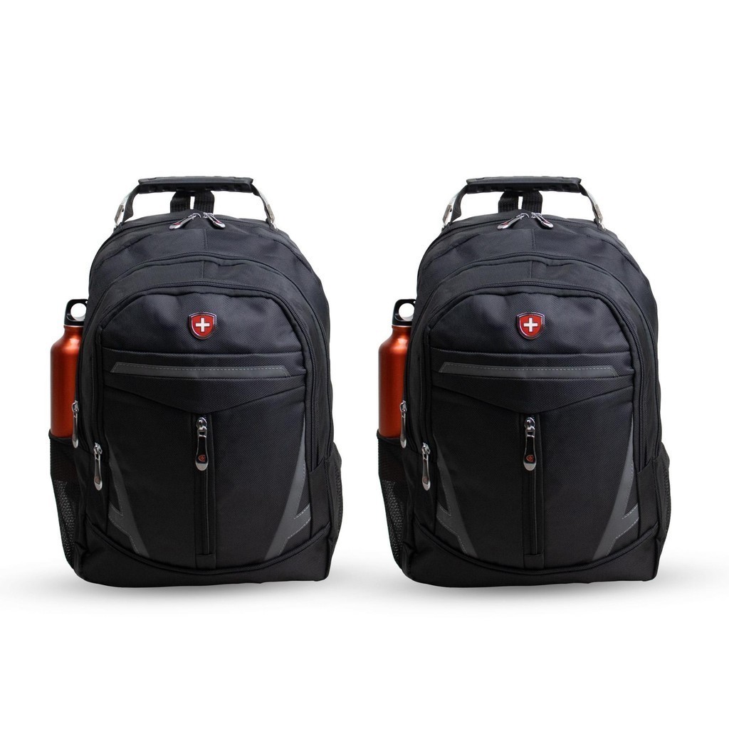 Kit 2 Mochila Masculina Grande Reforçada Boa Vista Swiss Move