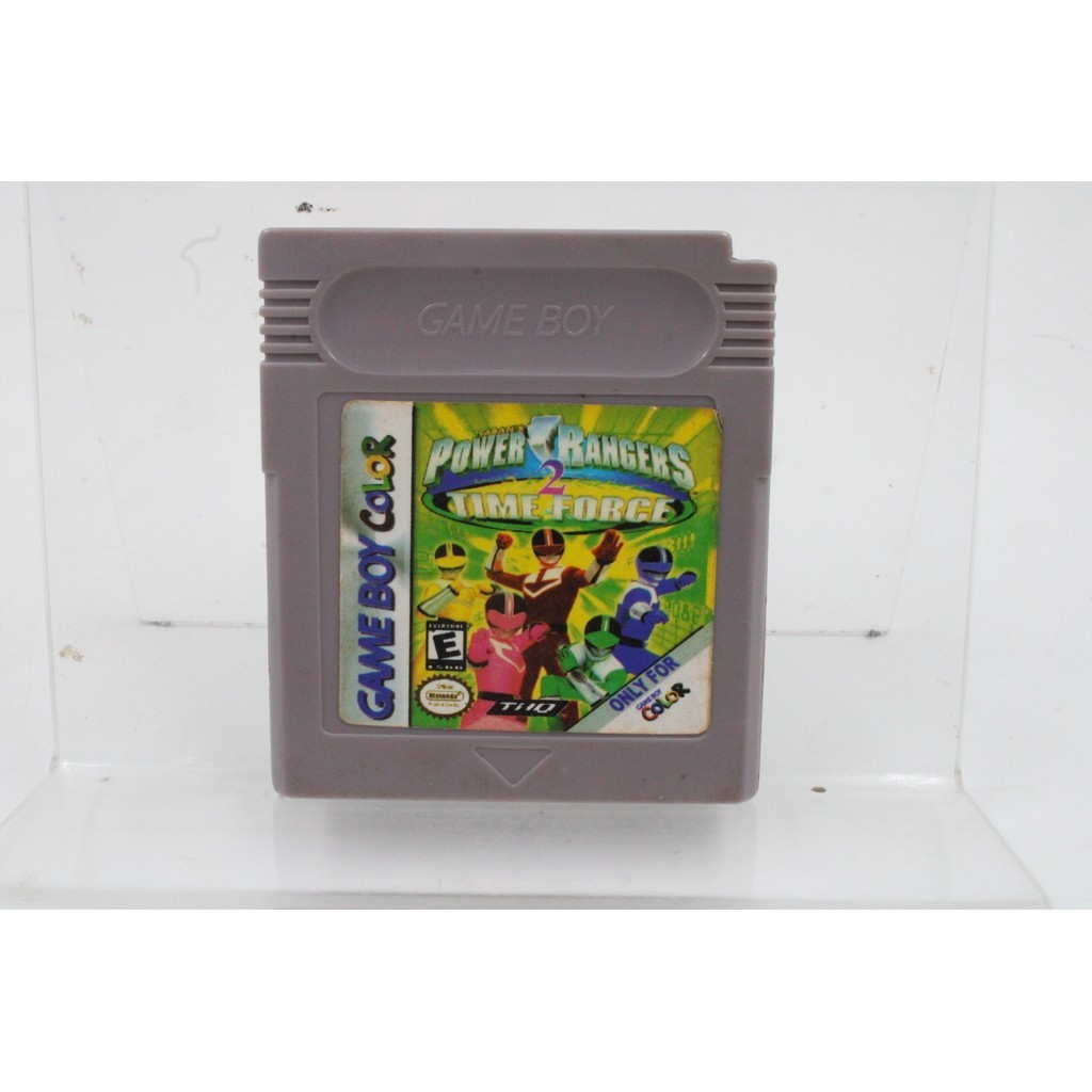 JOGO GBC - POWER RANGERS 2: TIME FORCE (1) | Shopee Brasil