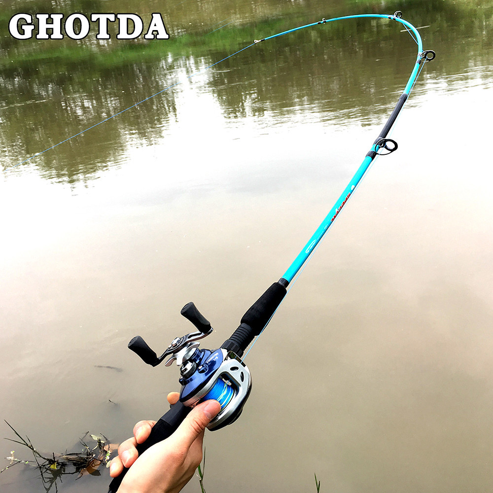 Vara De Pesca Ultra Leve Giratória 1,5m 1,8m Fundida 3g-21g De Isca Para Lago Corrente