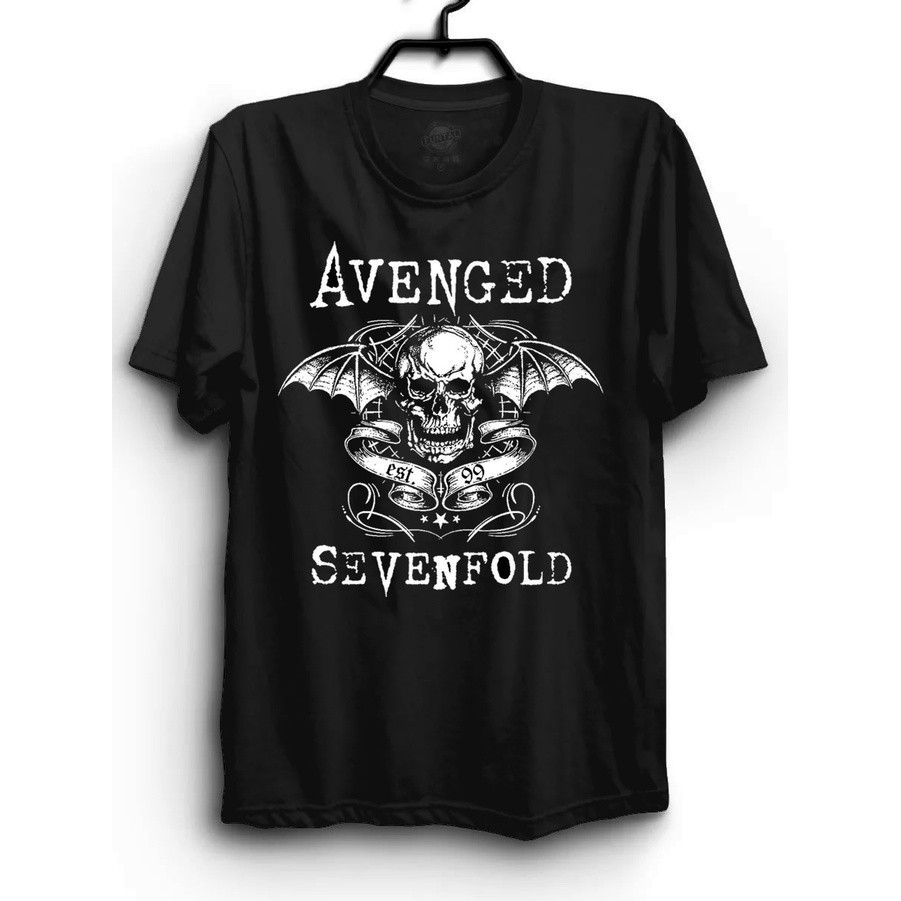 Camiseta Banda Rock Avenged Sevenfold 100% algodão