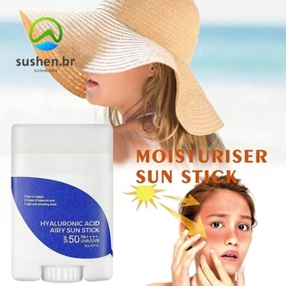 SUSBR Ácido Hialurônico Airy Sun Stick Resistente À Queimadura Solar Para Reparo De Verão Quente Proteção Contra Loção Protetora Hidratante