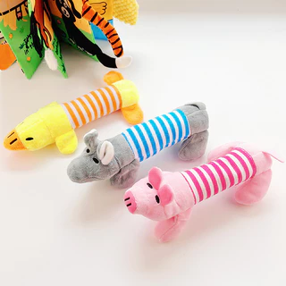 Brinquedo De Pelúcia Cachorro Mordedor Animais De Estimação