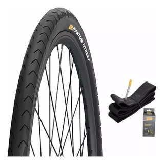 Pneu Pirelli 700x32 Phantom + 1 Câmara Pirelli 700x28/45 Mtb