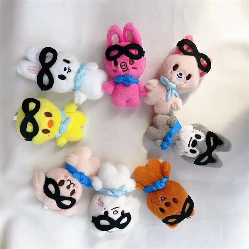 Kpop Idol Stray Kids Pilot Doll FM Anel Chave De Pelúcia SKZ Felix