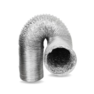 10 Metros Tubo Flexível Aluminizado 4 Pol/100mm Rolo Duto