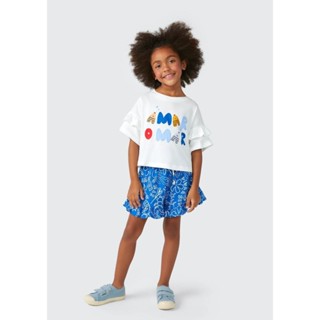 Shorts Infantil Menina Amplo Estampado Fábula + Hering Kids