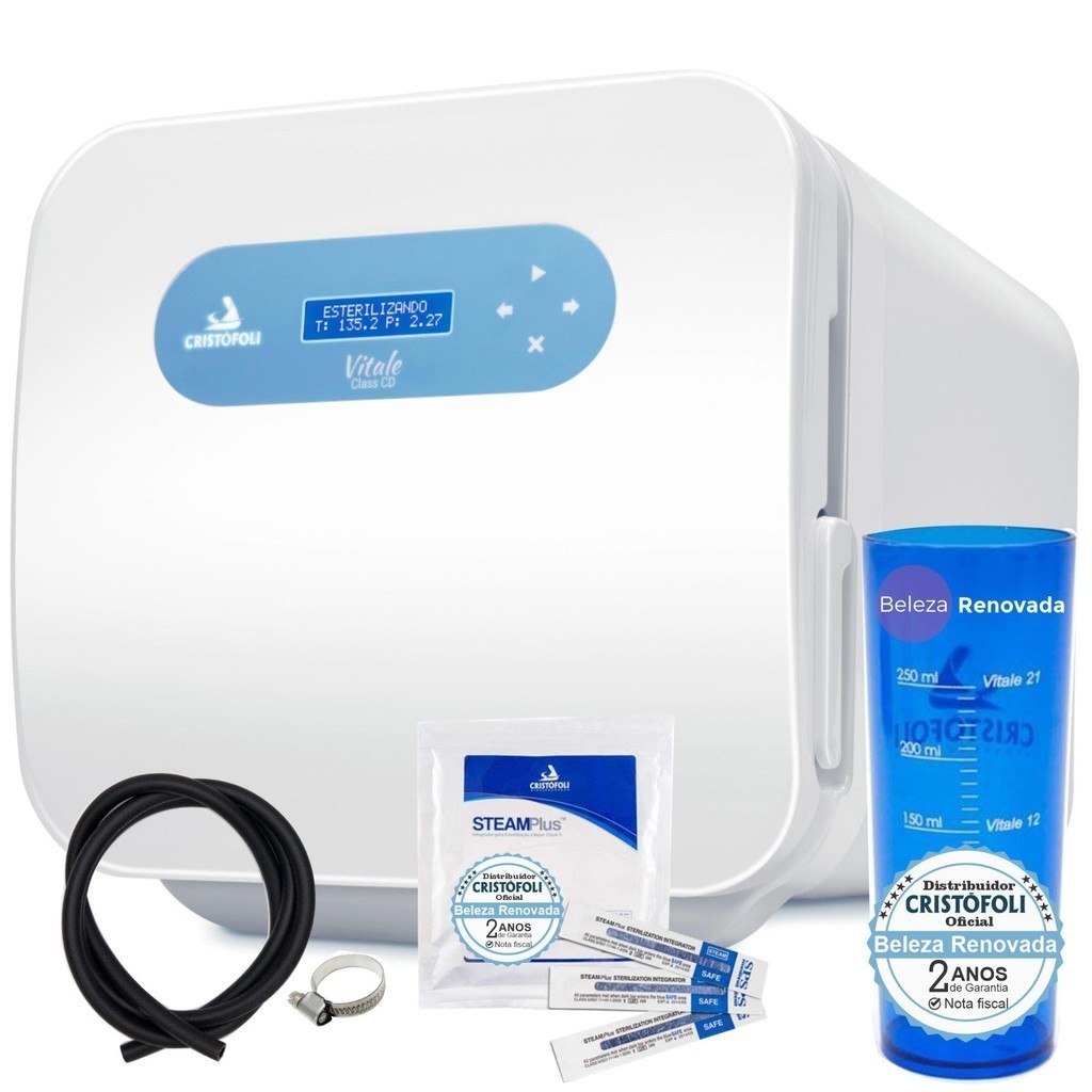 Autoclave Cristófoli Cd 12 Litros + 100 Indicador Químico