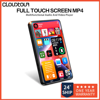 Novo MP4 Player MP3 UI De Música Bluetooth5.0 Tela Sensível Ao Toque Com Alto-Falante 1080P Vídeo Ebook FM MP3 Audio