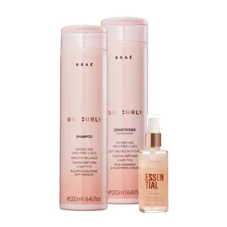 Braé Kit Oil Blend Go Curly Trio (3 Produtos)