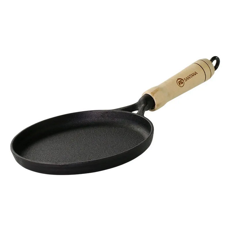 Tapioqueira ferro fundido frigideira tapioca 18cm Santana