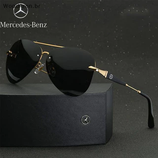 WoodAron Mercedes Benz Sunglasses Homens Pescando Polarizando Óculos De Sol De Condução br
