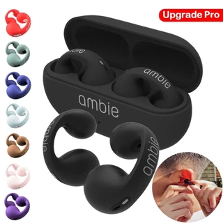 Ambie Bluetooth earphones Fones De Ouvido Bluetooth À Prova D'água Sem Fio Ambie Sound Earbuds 5.2 IPX5 Fone Esportivo D'água Com Microfone