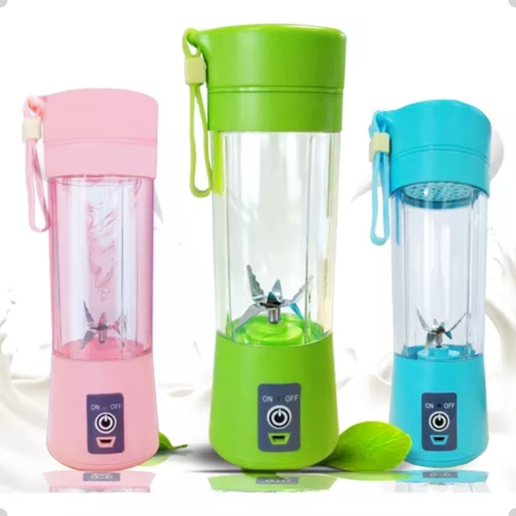 Mini Liquidificador Portátil Shake 6 Laminas + Cabo USB ENVIO