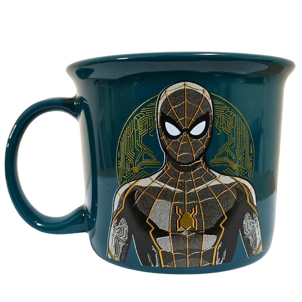 Caneca Porcelana Spider Man No Way Home Azul 280Ml
