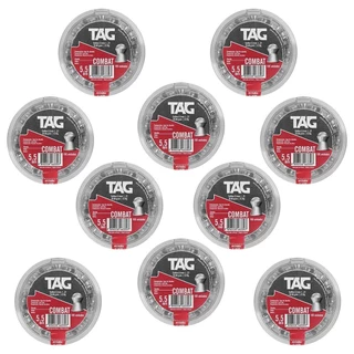 10un - CHUMBINHO COMBAT 5.5MM 100UN - TAG
