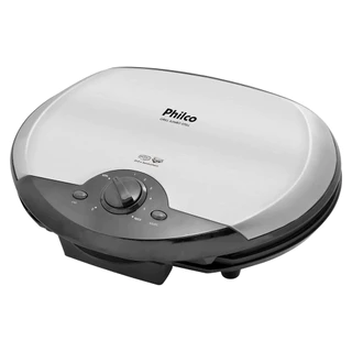 Grill e Sanduicheira Jumbo Steel 1500w 127V Philco