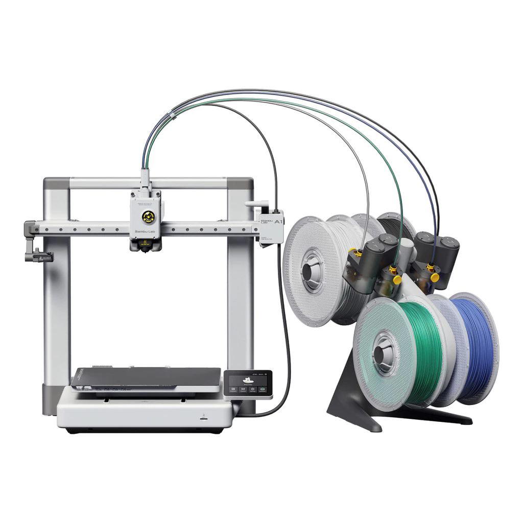 Bambu Lab A1 Combo com AMS Lite incluso Bivolt Automatico Nota Fiscal e Garantia de 1 ano