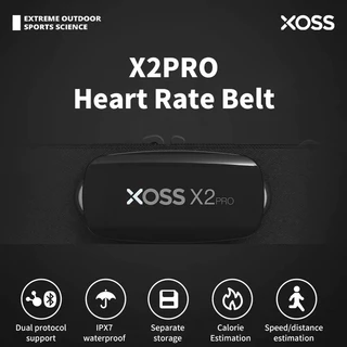 XOSS X2 Pro Monitor De Freqüência Cardíaca Com Correia Tórax Sensor Bluetooth ANT Sem Fio