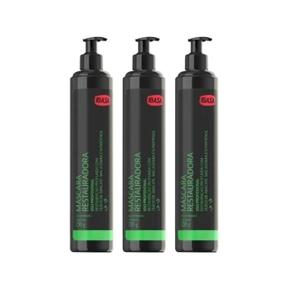 Máscara Restauradora 230g - Ibasa - 3 Unidades