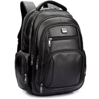 Mochila Pu Premium Bolsa Executiva Notebook Reforçada Elegante Faculdade Trabalho Bolsa Alça reforçada Impermeável PU Presente