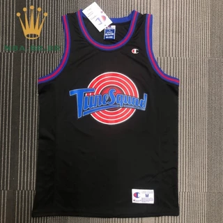 Space Jam #23 Basketball Jersey Homens T-Shirt Branco Au Versão Vest No.6 Preto Quente Imprensa Camisa Dos Esportes