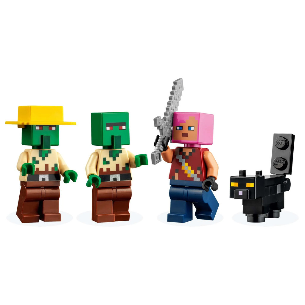 Lego Minecraft A Aldeia Abandonada | Shopee Brasil