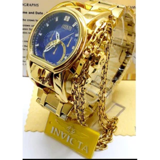 Relógio Masculino Invicta Zeus Magnum banhado a Ouro 18k