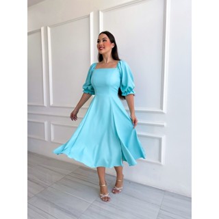 Vestido azul best sale tiffany curto madrinha