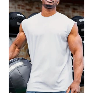 Camiseta Regata Treino Academia Oversized Grande Sport gym lisa