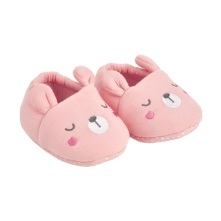 Pantufa Fofinha Bebê Ursinho Rosa 18 à 24 Meses 17016 Buba