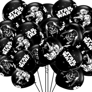 30Pcs Star Wars Latex Balloon 12 Inch Black Theme Party Decoração Brinquedos De Aniversário Para Crianças
