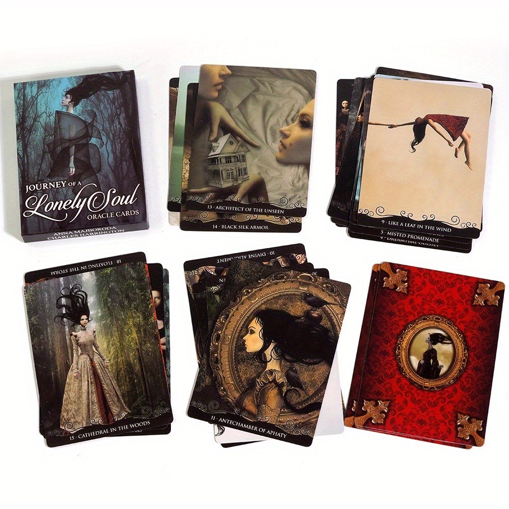 Viagem De Uma Alma Solitária Cartas Oráculo De Tarô Jogos De