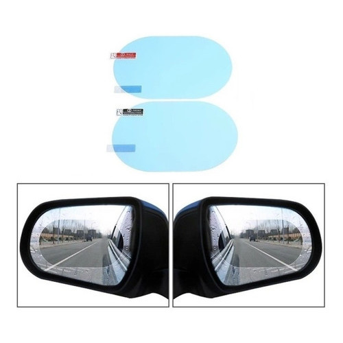 2 Películas Anti Embaçante Anti Reflexo Retrovisor Carro