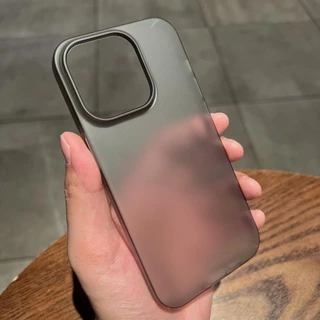Capa De Telefone Transparente Translúcida Para iPhone 15 14 Plus 13 12 11 Pro Max Shockproof Slim Silky Skin