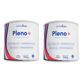 2un Pleno + Suplemento Whey Protein Proteina Isolada Linhahum