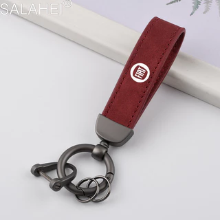 Chaveiro De Moda Em Couro Metal Estilo Carro Universal De Luxo Para Fiat 500 Ducato Abarth Punto Freemont 2018 500X 500 500