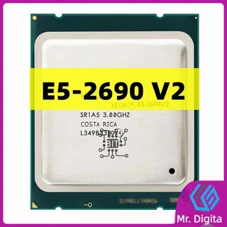 Processador CPU Xeon E5-2690 V2 E5-2690 V2 SR1A5 3.0Ghz 10 Núcleo 25MB Soquete LGA 2011