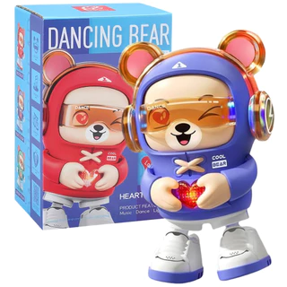 Ursinho Dançante Urso Luz e Som Movimento Violeta Castela