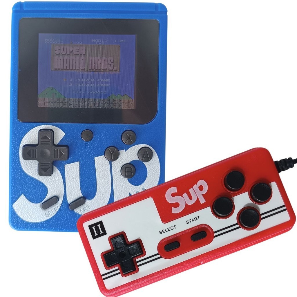 Mini Super Game Box Plus Portátil 400 Jogos Clássicos Tela LCD