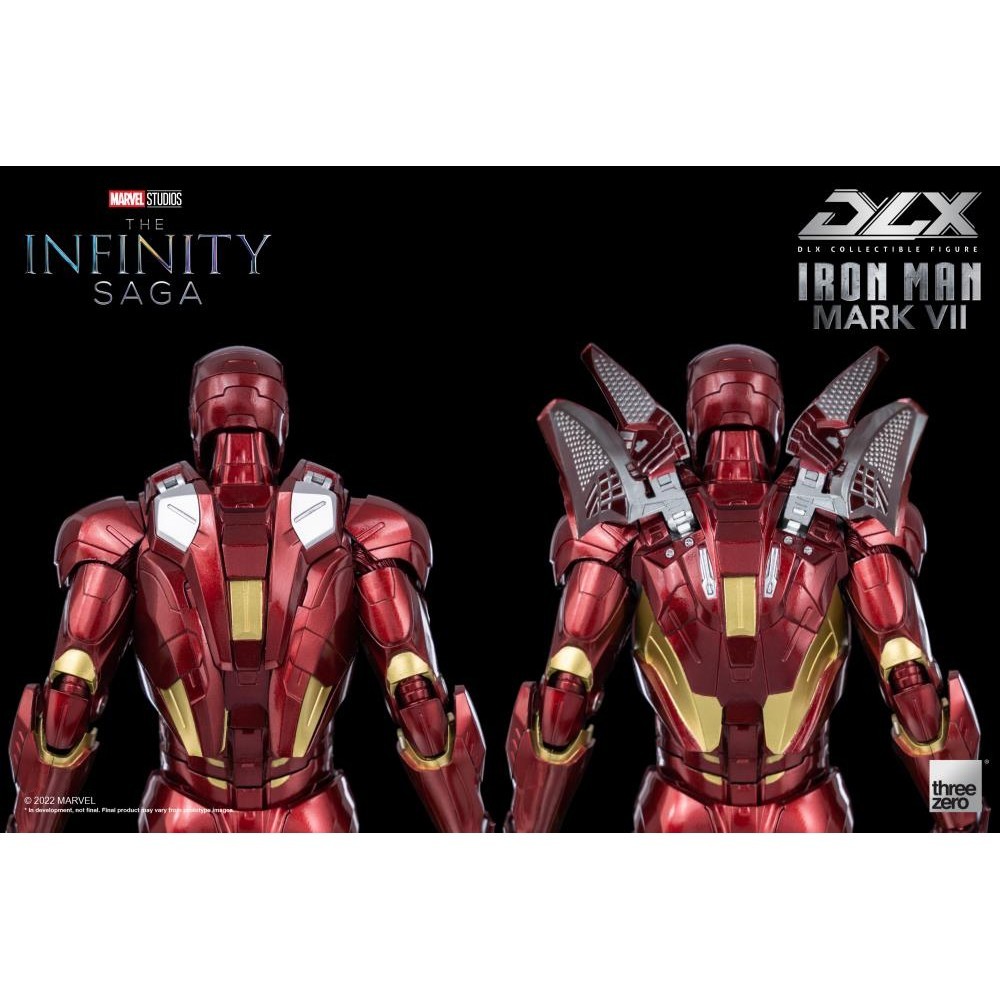 Threezero Iron Man Mark 7 DLX 1/12 | Shopee Brasil