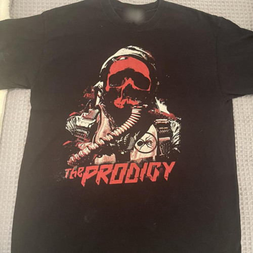 2024 Gildan Presente Manga Curta Cool Vintage The Prodigy Gift For Fan xs-3xl Camisa Unisexo Preta