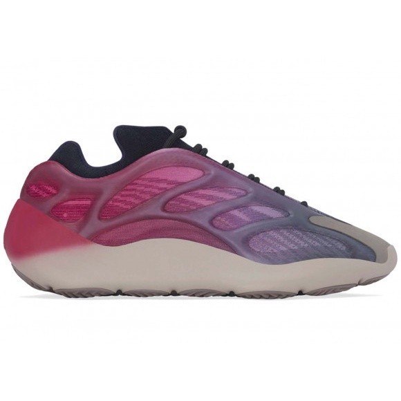 Alta Qualidade Adidas Yeezy Yeezy 700 V3 Fade Carbono Roxo Vermelho Gradiente Vermelho Gradiente Especial Sapatos de Jogging GW1814