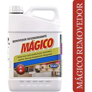 Desengordurante Sujeira Pesada Removedor de Cera Desengraxante Concentrado Magico 5L Alto Rendimento