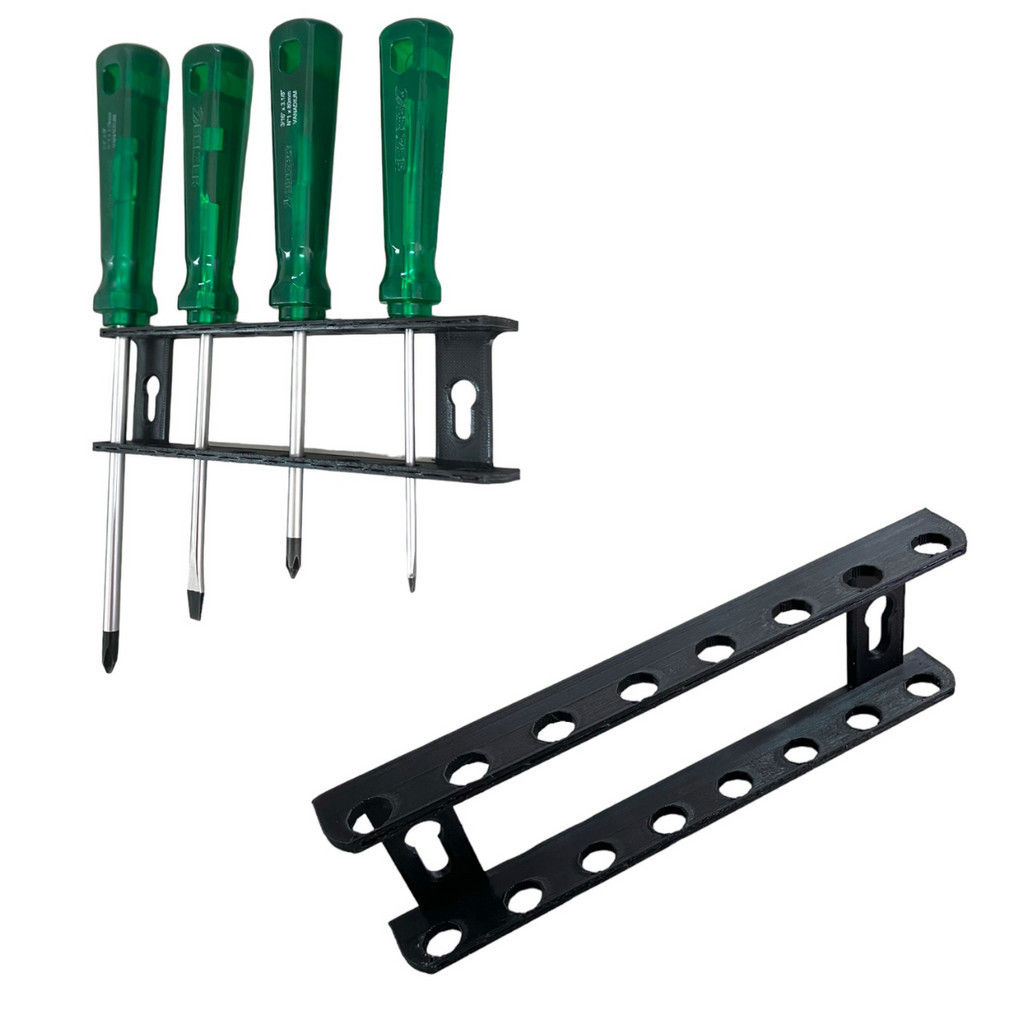 Organizador de Chaves de Fenda Suporte de Parede Painel de Ferramentas 8 Chaves