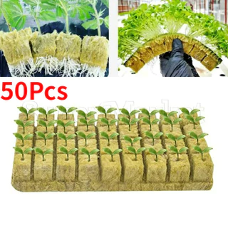 Cubos De Lã De Rocha-Blocos De Plantio De Cultivo-Para Hidropônicos , Cortes , Clonagem , Propagação De Plantas-Bloco Sem Sementes De Solo