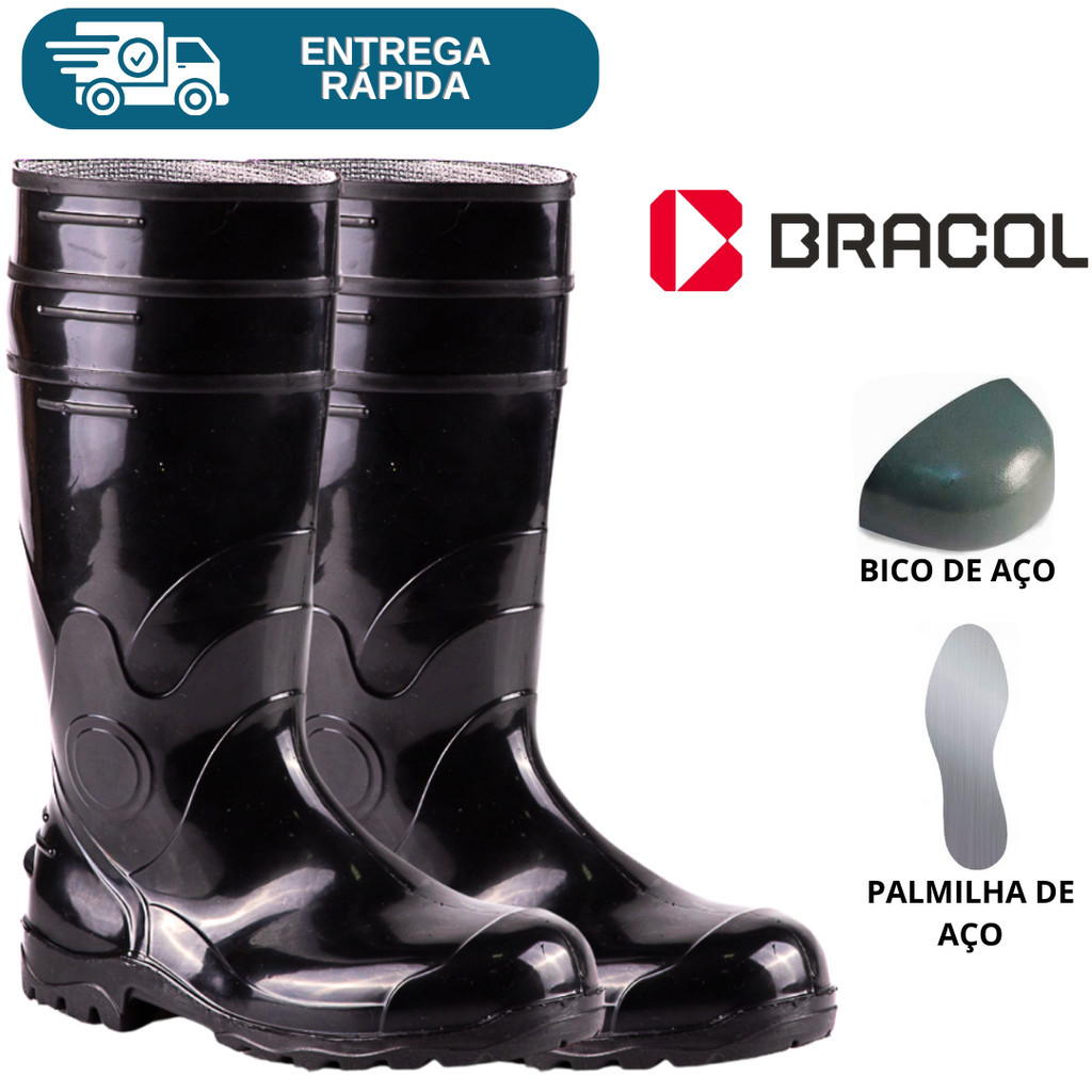 Cano Alto Galocha Havaianas PreÃ§o Bota Pvc Galocha Borracha Cano