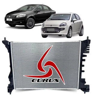 Radiador Eurus Fiat Linea Punto 1.8 2013 a 2017