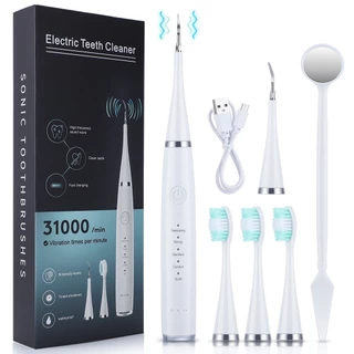 Removedor De Cálculo Dental Elétrico Tartar Mancha Limpador Placa Ensinar Escova