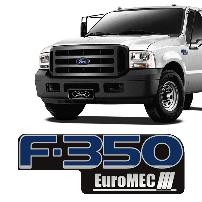 Adesivo Resinado Ford F Euromec Iii Emblema Gen Rico Shopee Brasil